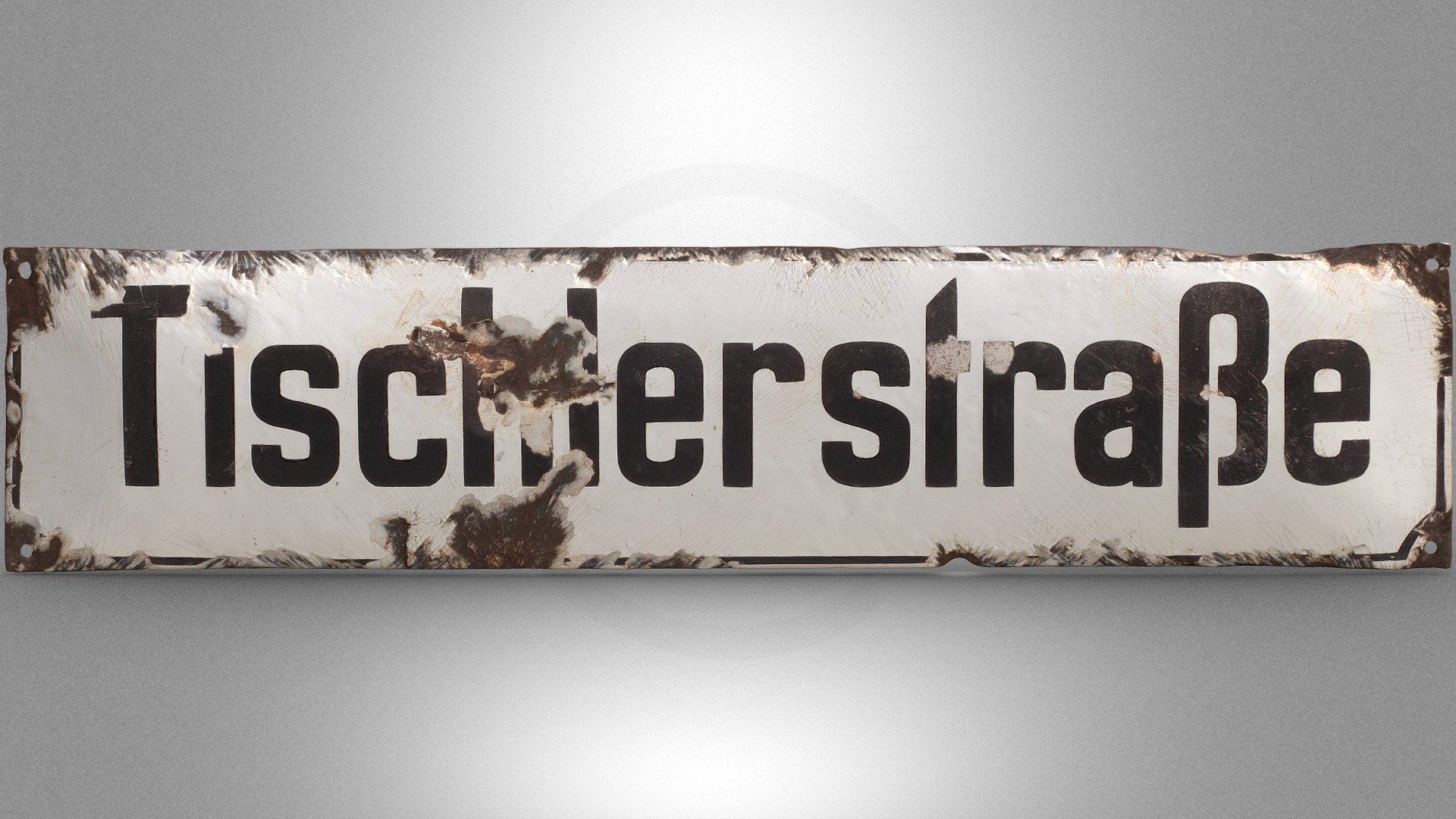 Street sign for Tischlerstraße