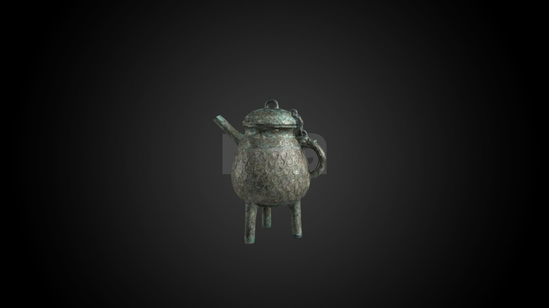 'He' wine vessel, 10th-11th C BCE