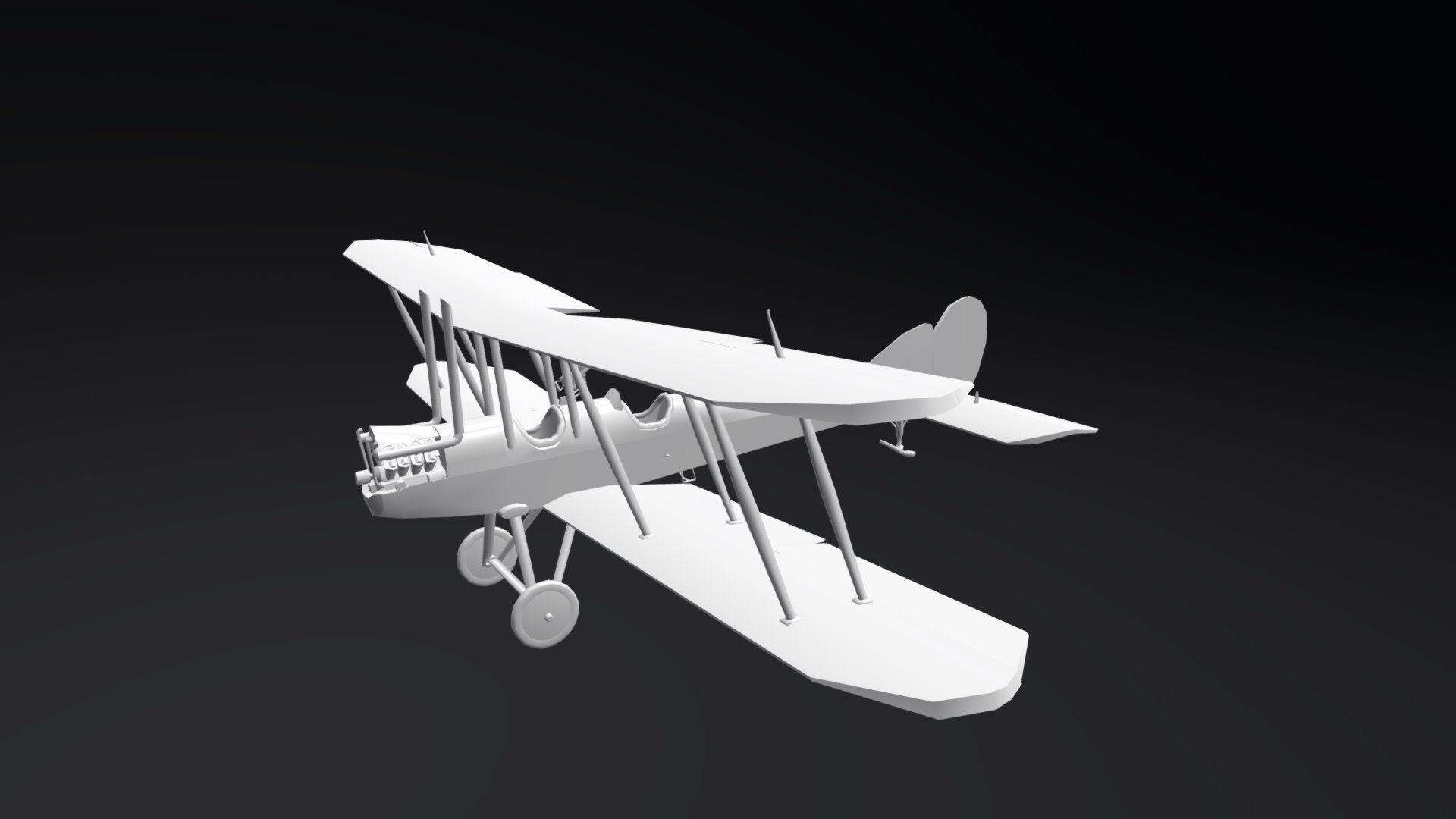 Royal Factory B.E. 2c - First World War Airplane