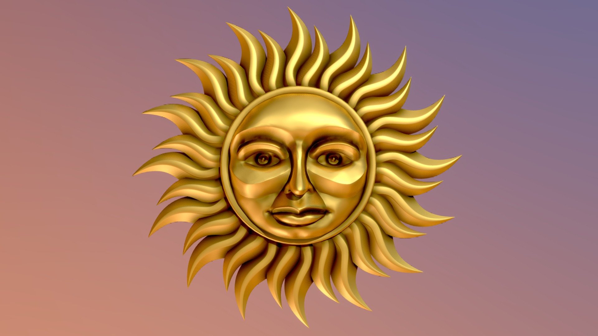 Sun Decoration