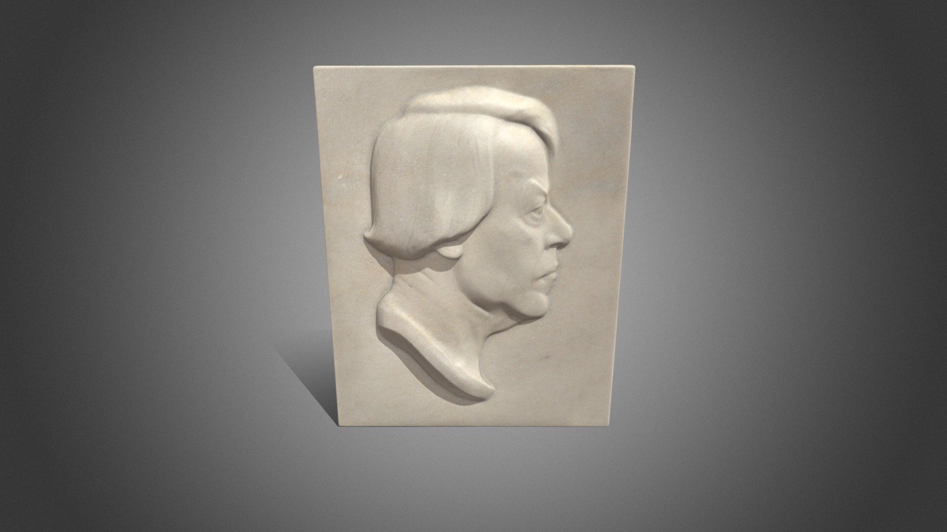 Marmorrelief: Ferdinand Schichau