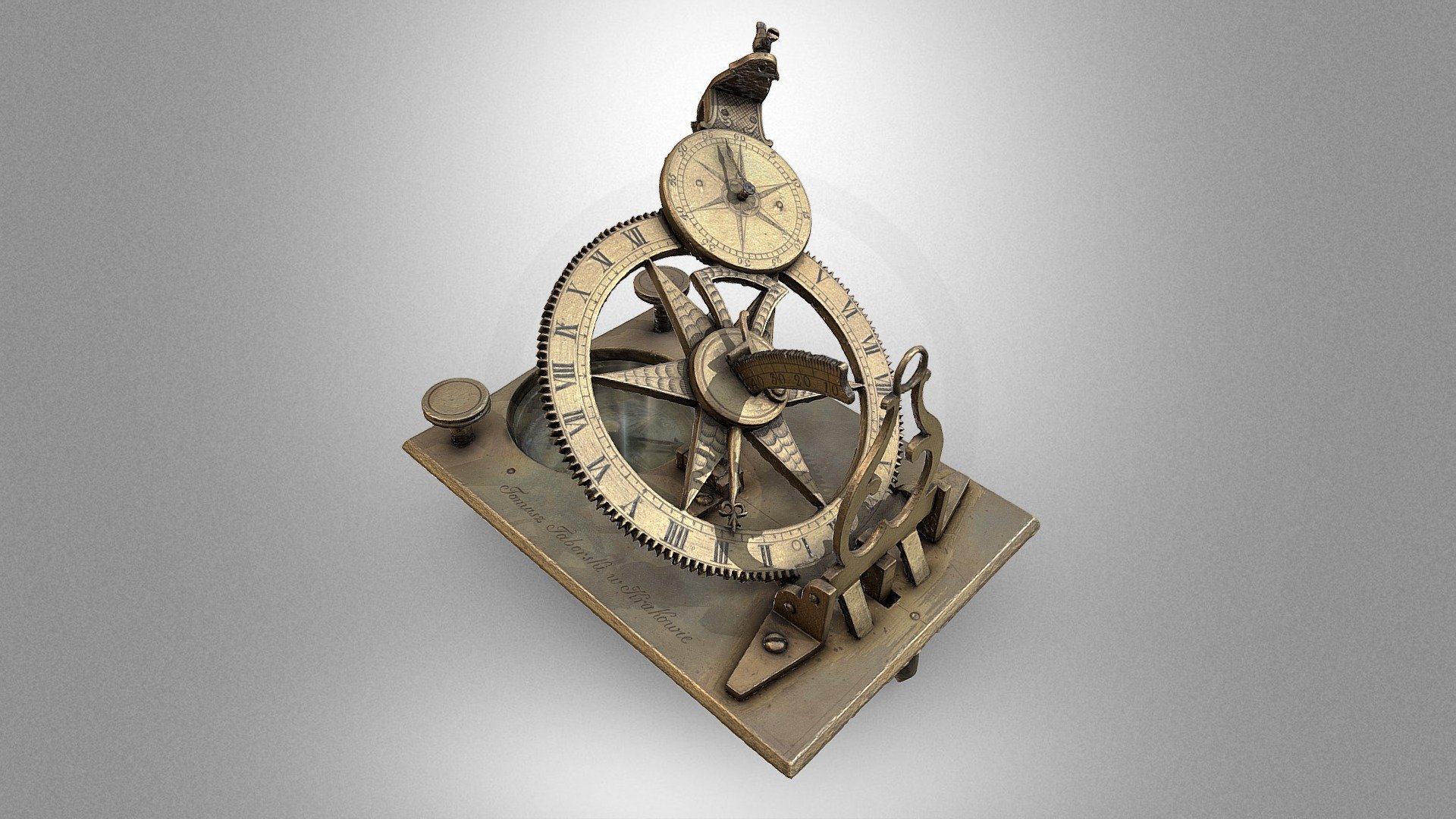 Equatorial sundial