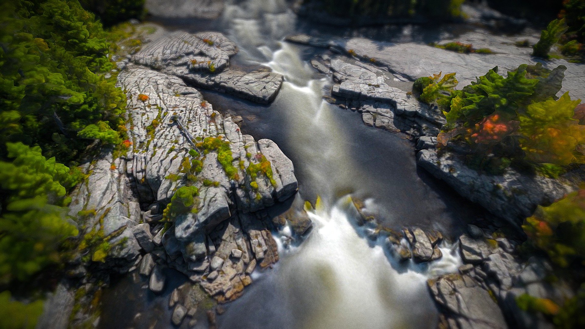 Pabineau Falls, New Brunswick, Canada