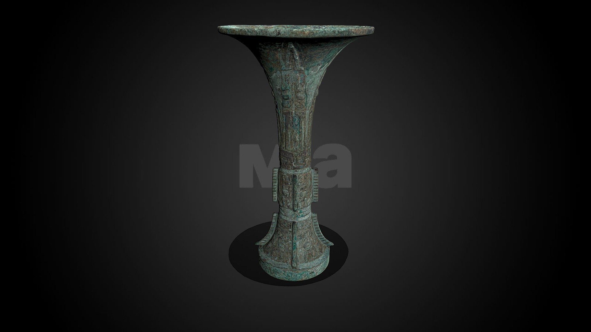 Gu wine vessel, 12th-11th C BCE