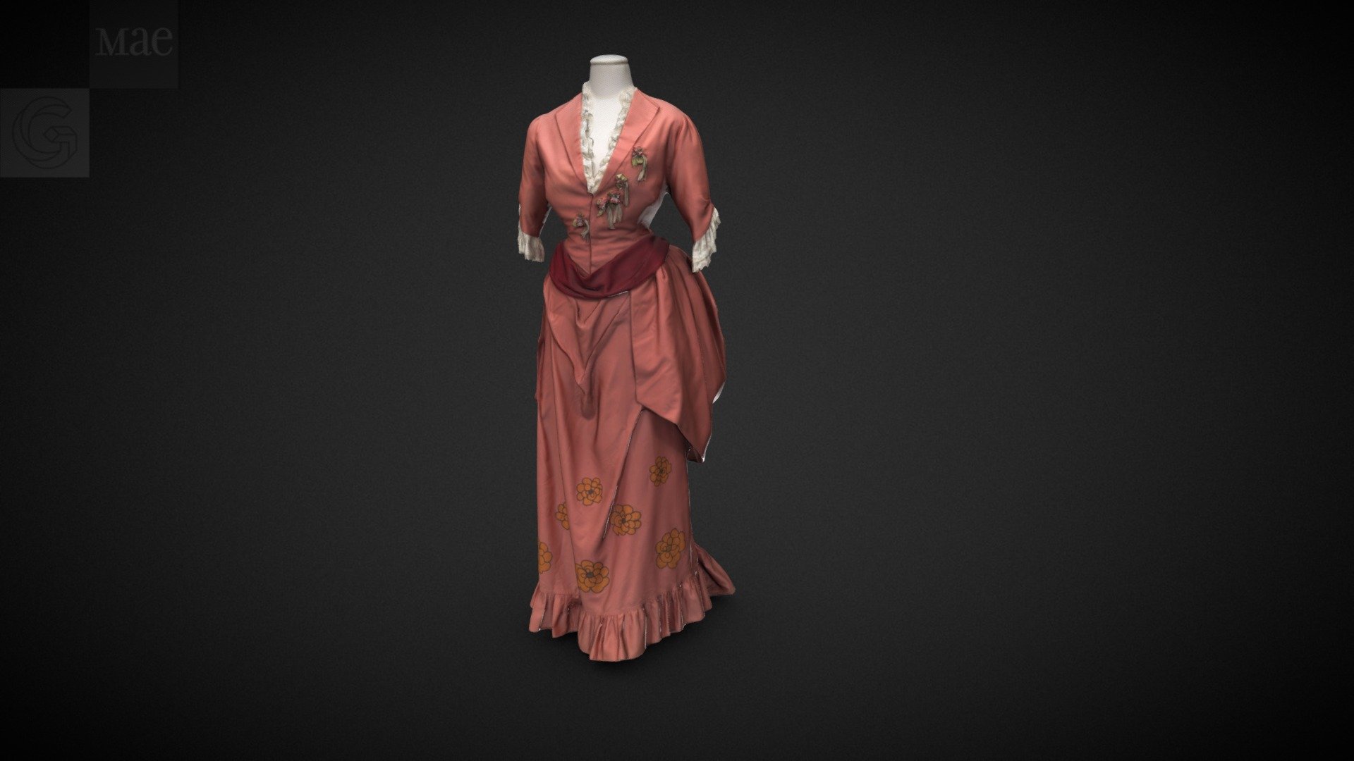 Vestit de Margarida Xirgu per a Doña Rosita