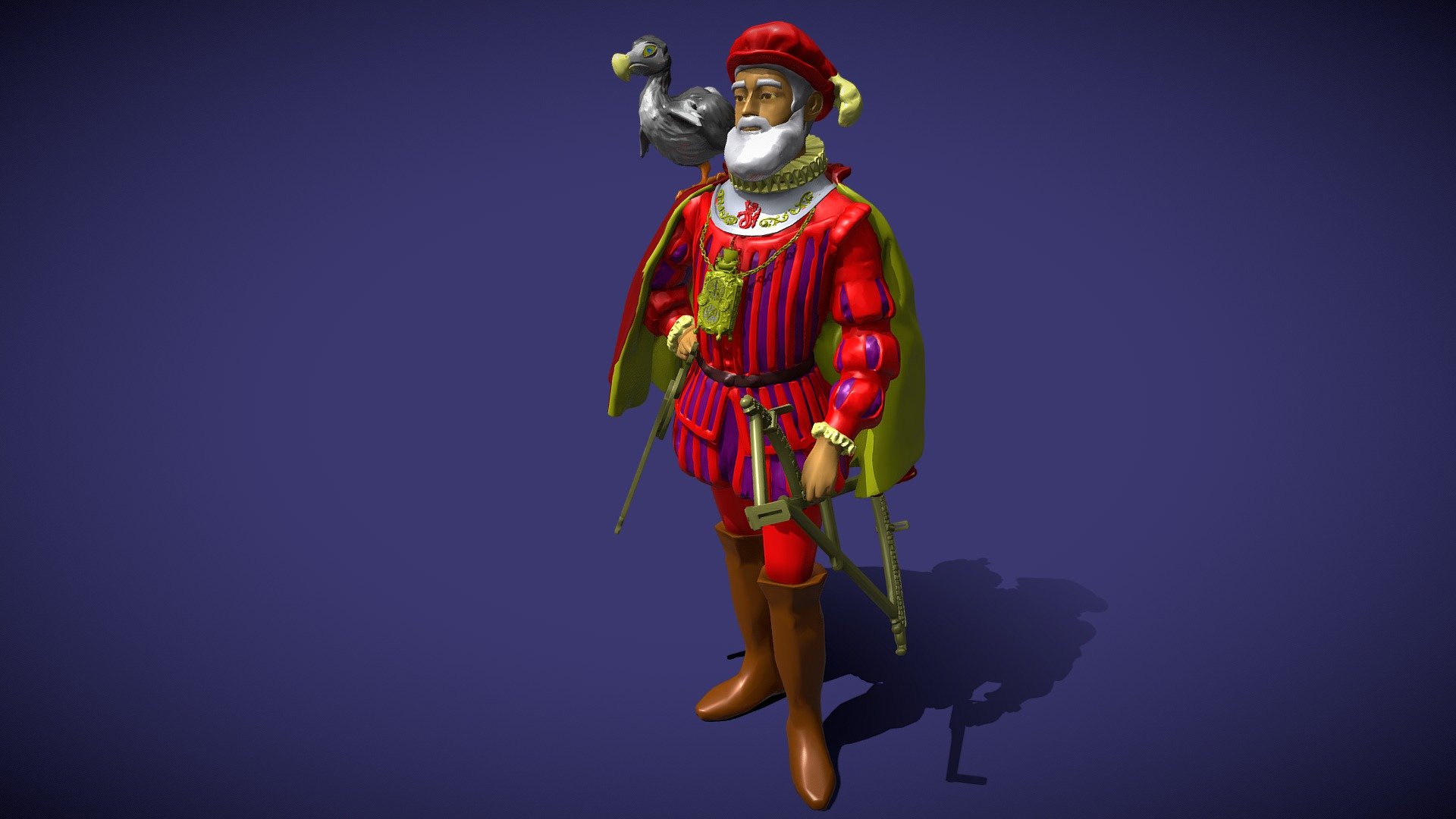 Sir Eian O' Duel, Elizabethan Navigator