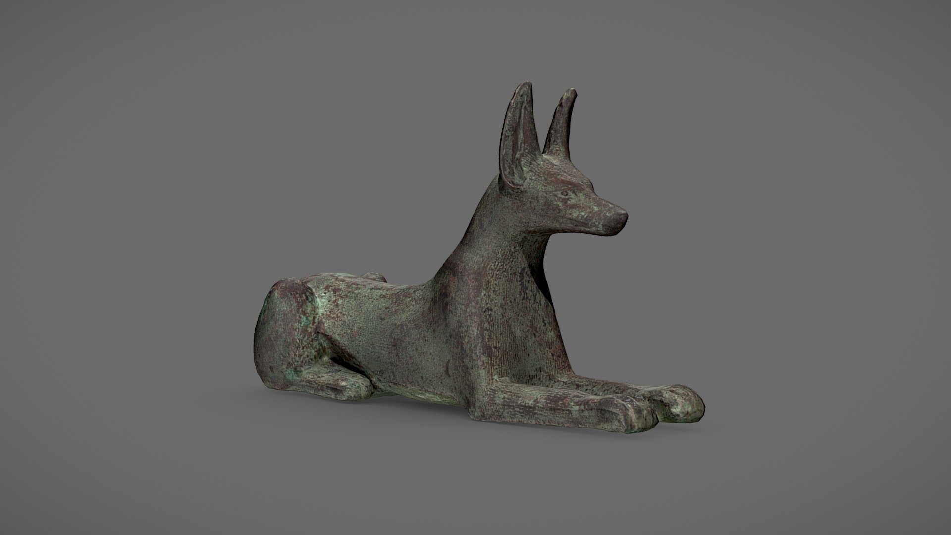 Statuette of a Jackal