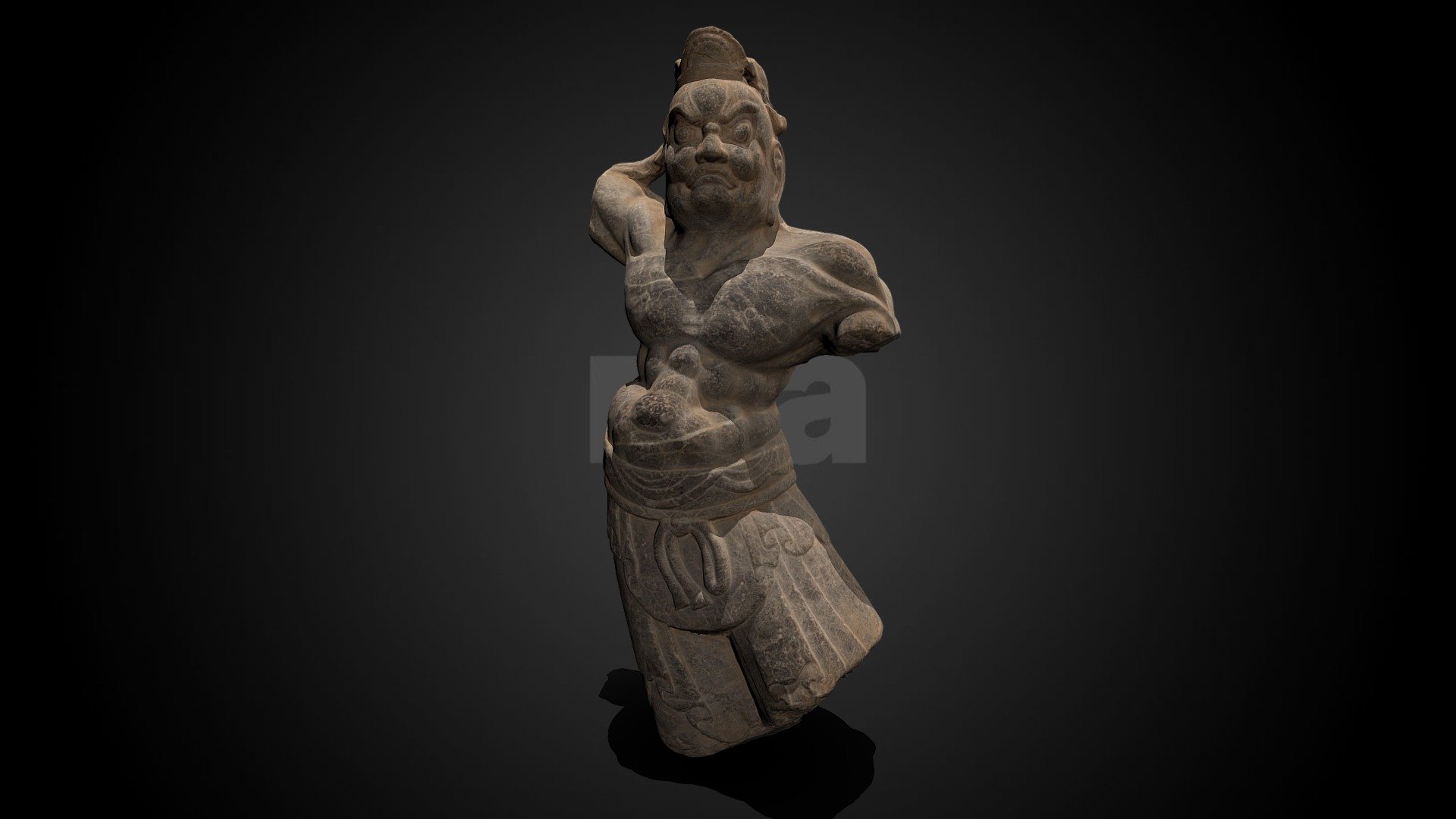 Dvarapala (Guardian Figure), 8th century CE