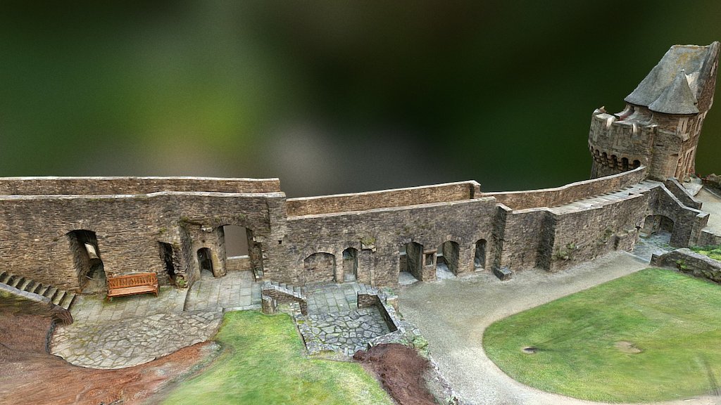 Rempart Scenery 1 - Upper part -