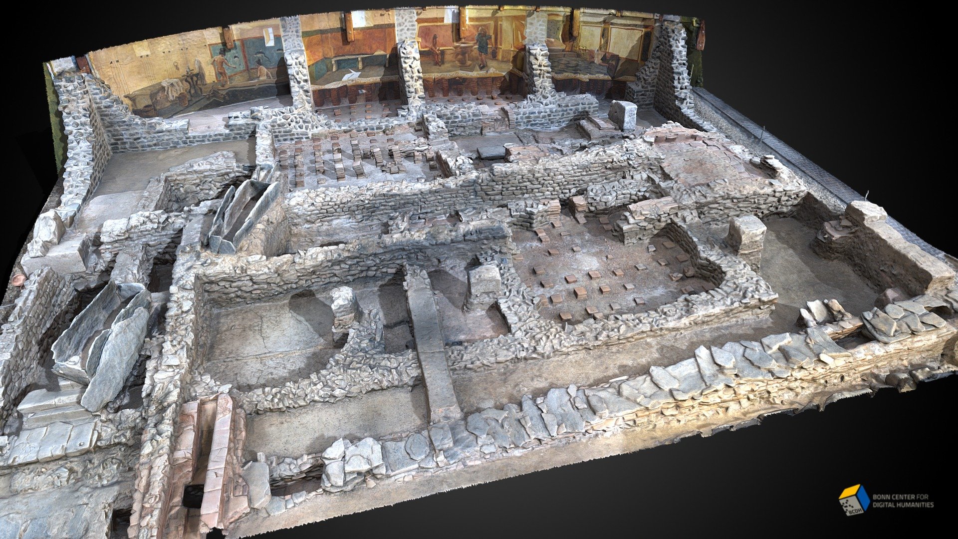 Bath of the Roman villa in Ahrweiler