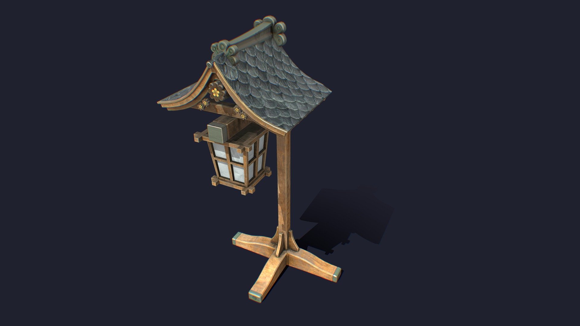 Japanese wood lantern 🏮