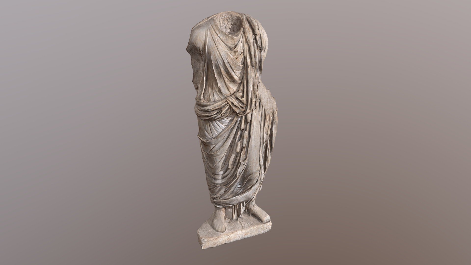 4k Ancient roman statue (megascan)