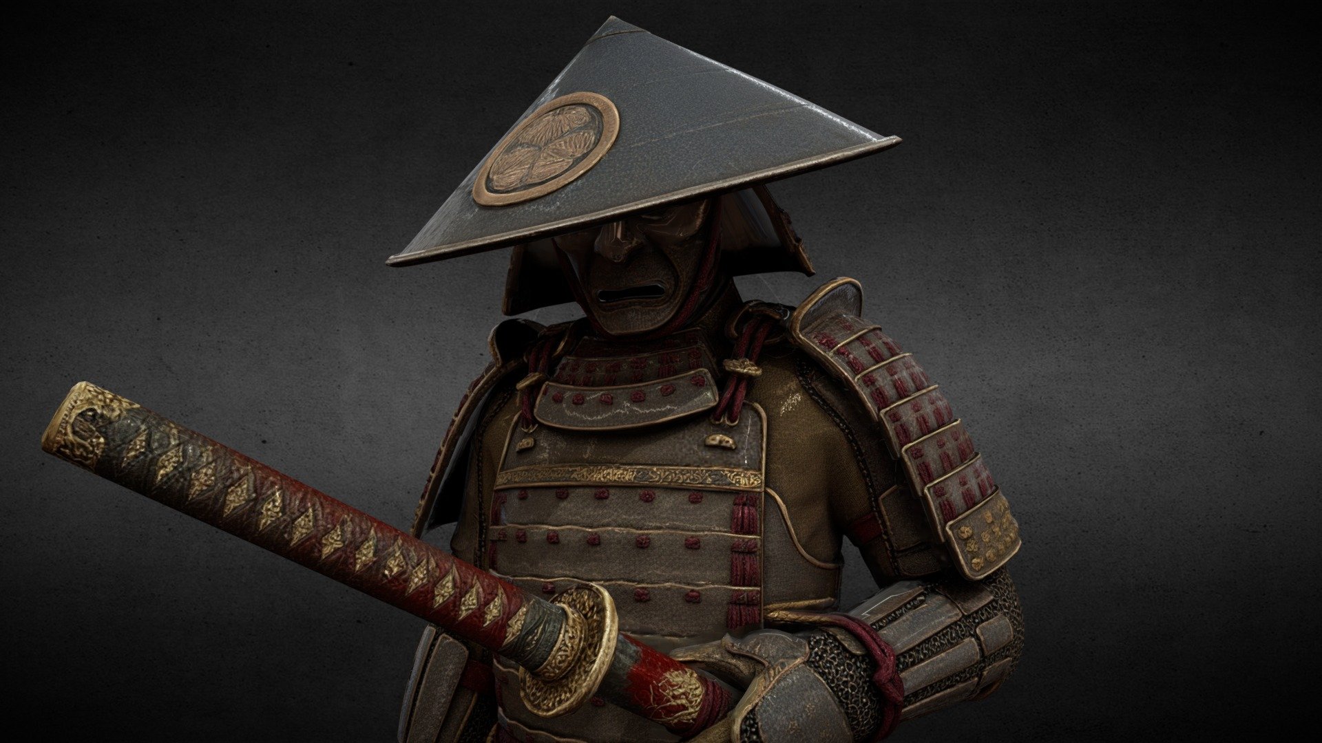 Samurai Warrior - Traditional Japanese Armor