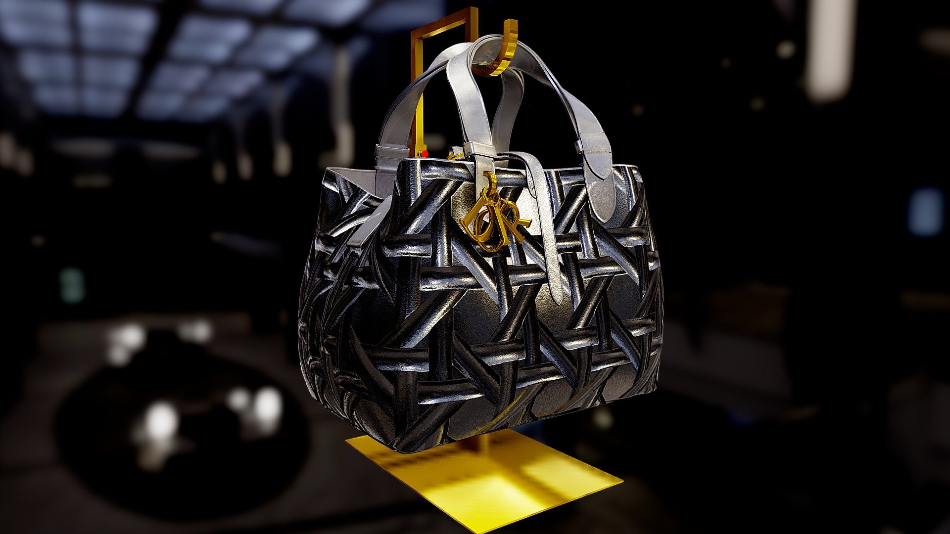 Bolso mediano Dir Toujours with rack