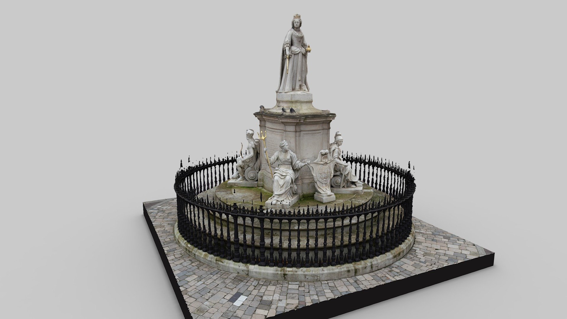 St Paul's Statue Of Queen Anne
