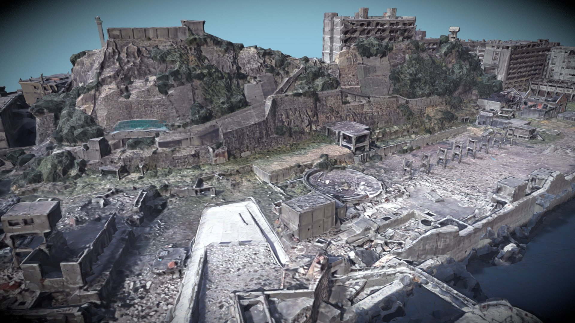 Hashima Island, Nagasaki, Japan