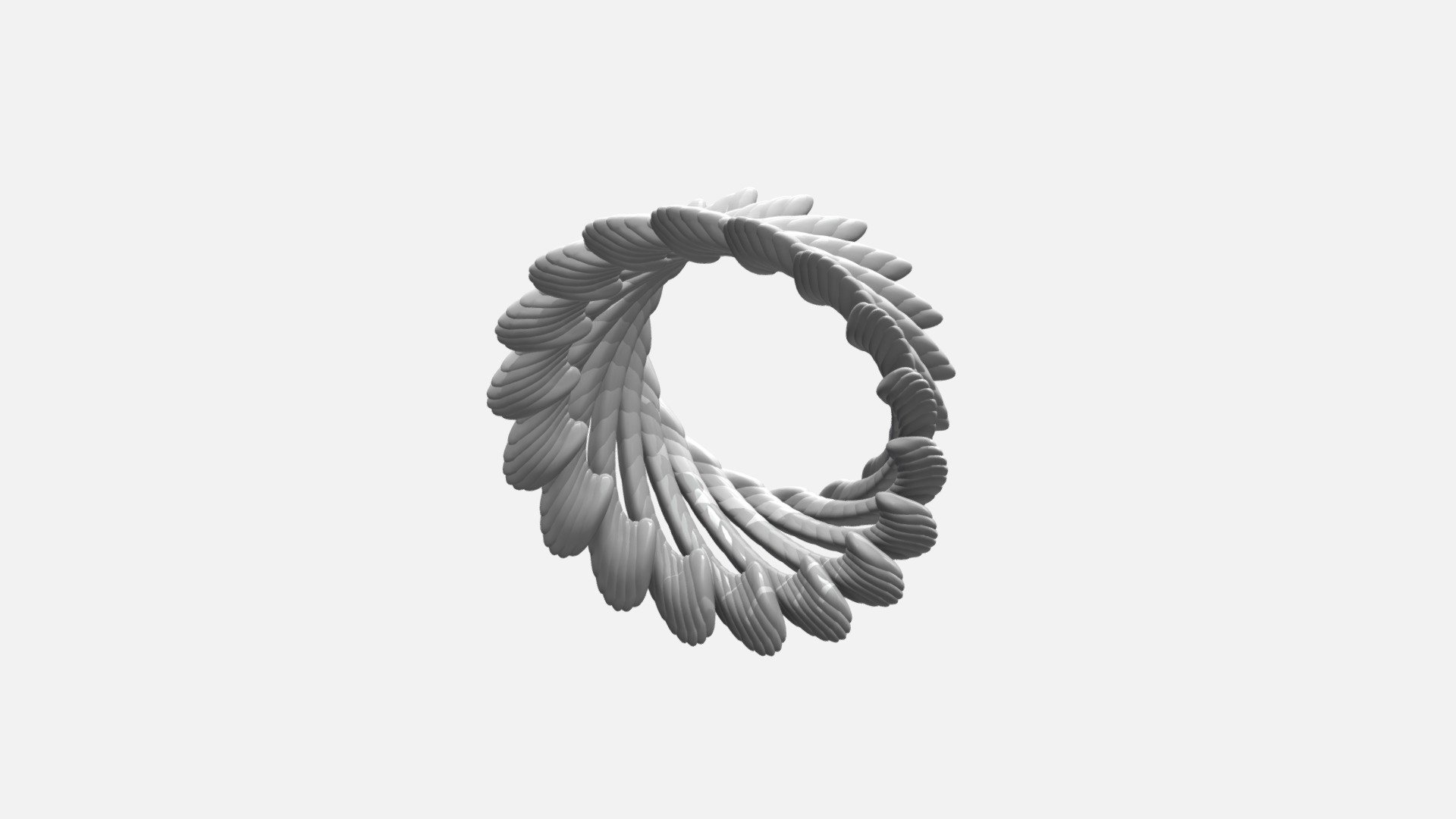 Sandy Kauer & Deborah Hay – circular feather