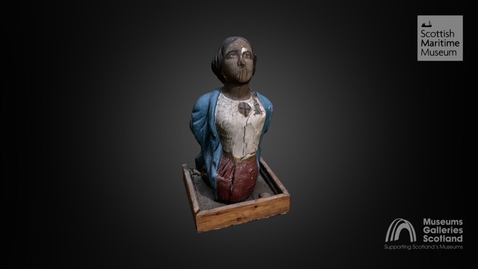 SV "Ellen and Nary" figurehead - Linthouse
