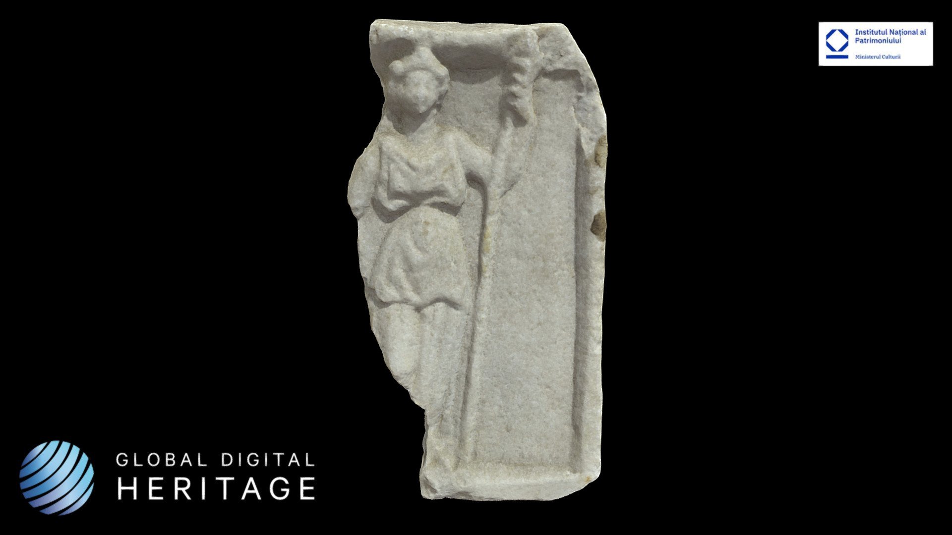 Sculptural relief, site of Tomis, Romania