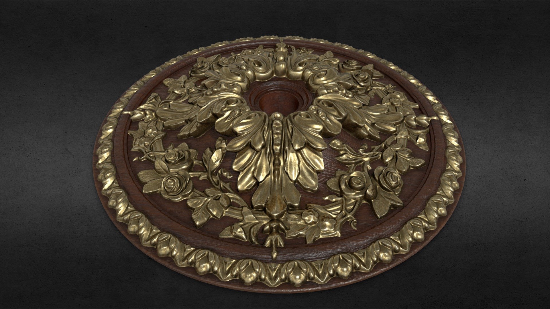 Wood Carving 1-4K-BakeMaterialTest