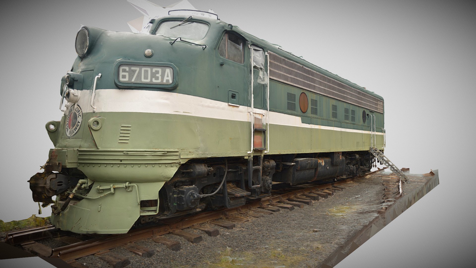 1956 F9 Diesel Electric, Northern Pacific #6703A