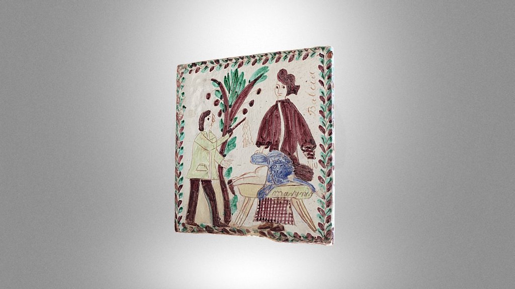 Ceramic tile “Maryna's discipline”