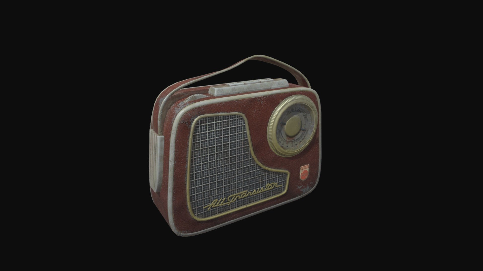 Old radio player