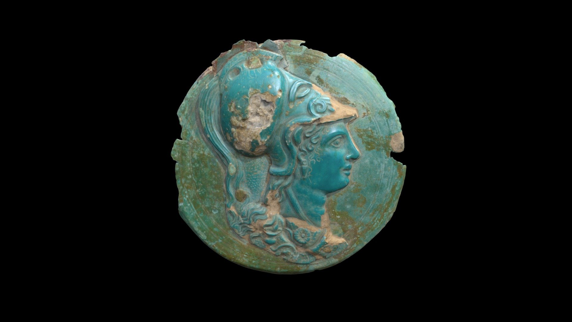 1972.66.a Box Mirror with Head of Athena (lid)