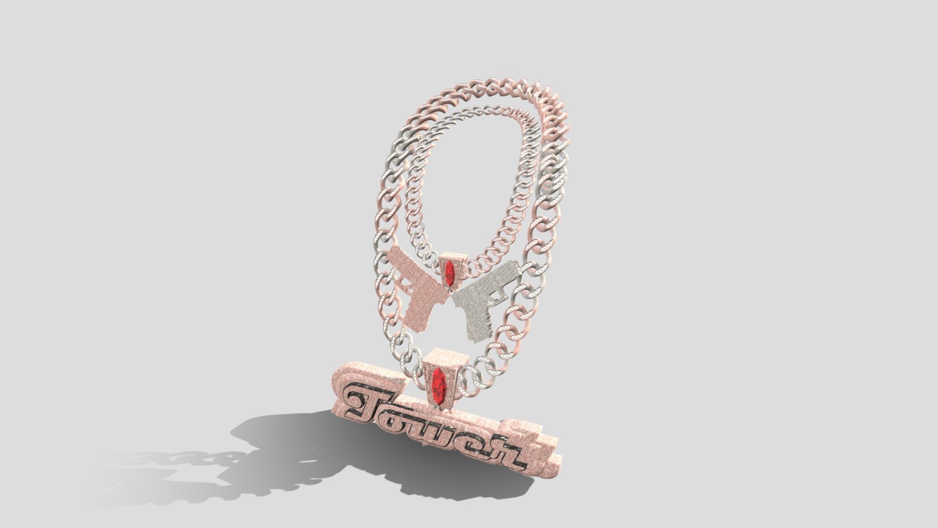 Cuban iced out chain