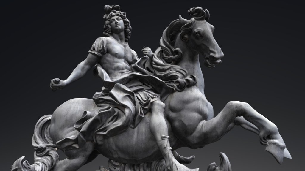 Louis XIV de France, Louvre, Paris