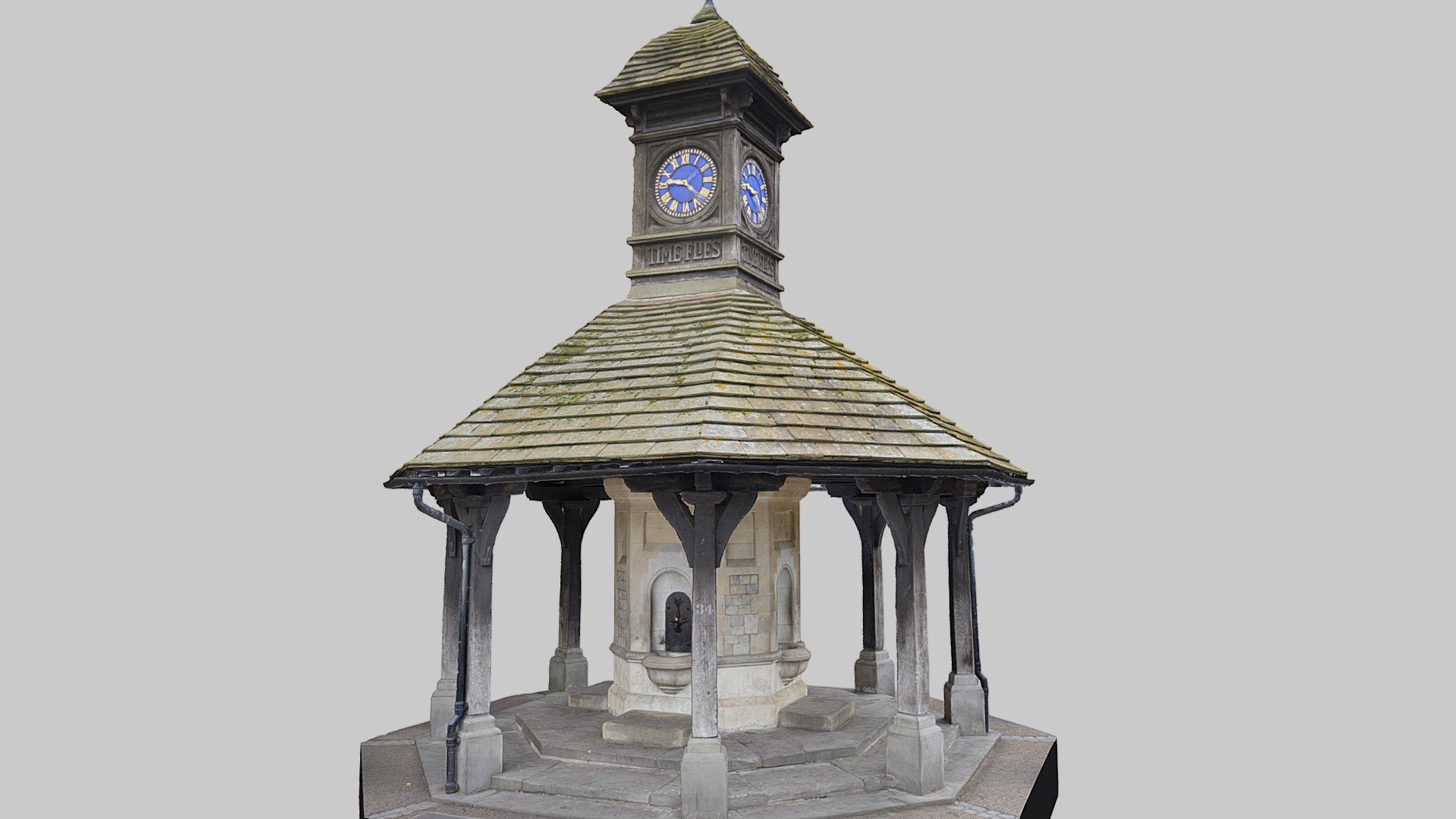 Time Flies Drinking Fountain