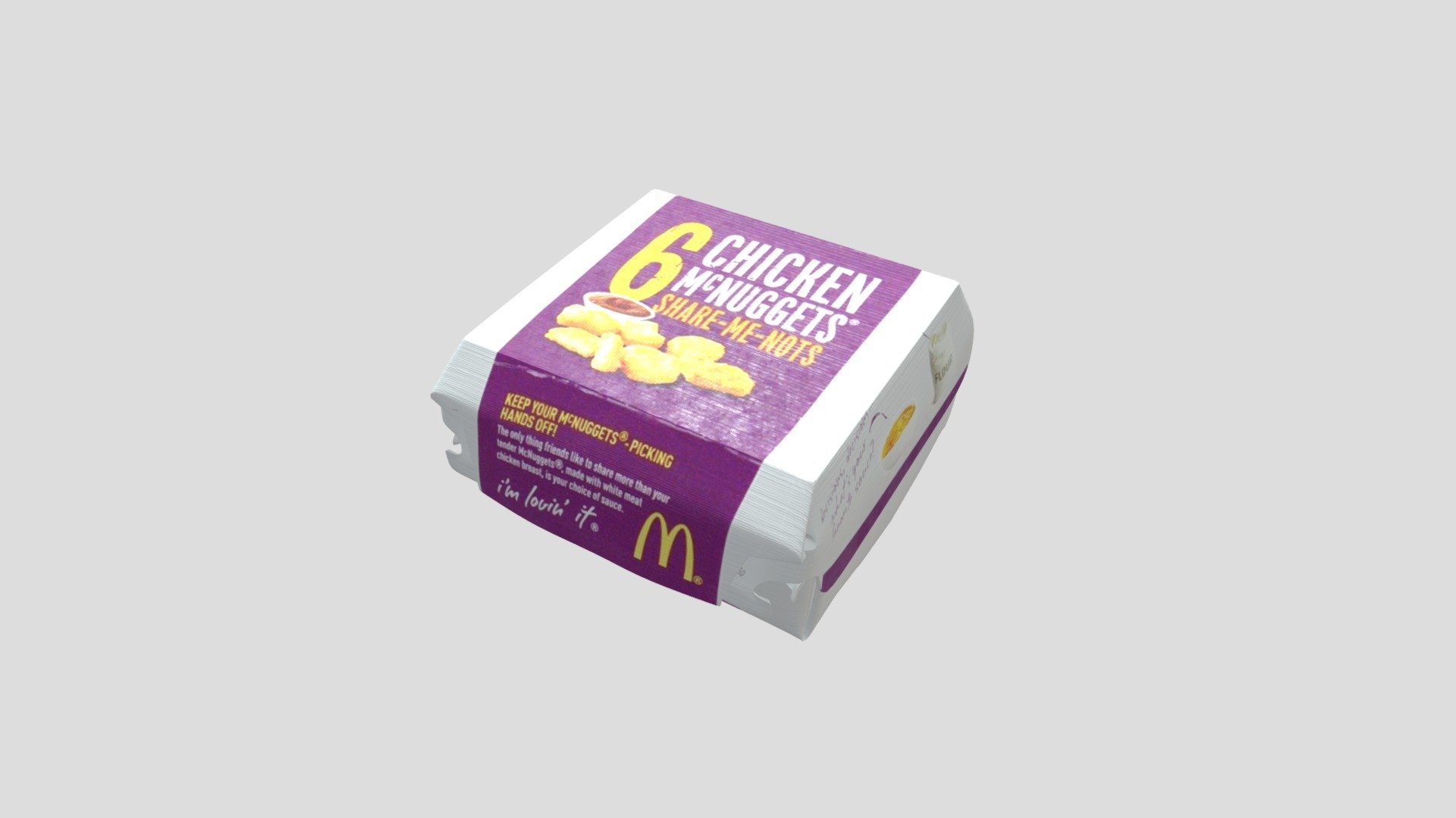 McDonald's 6-Piece McNuggets Box