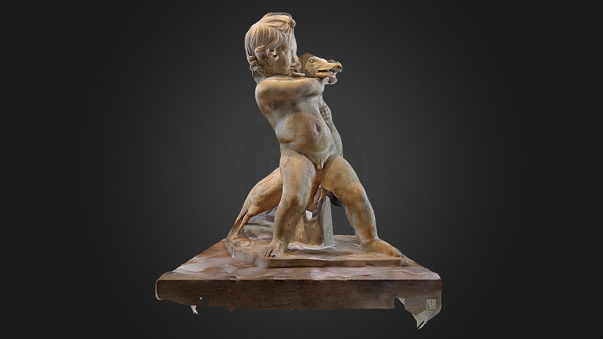 Louvre: L'Enfant à l'oie (VisualSFM)