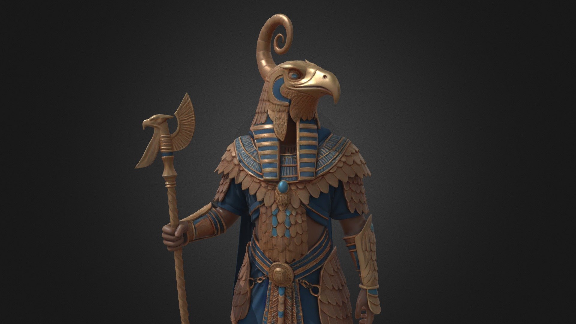 Egyptian Falcon Guardian