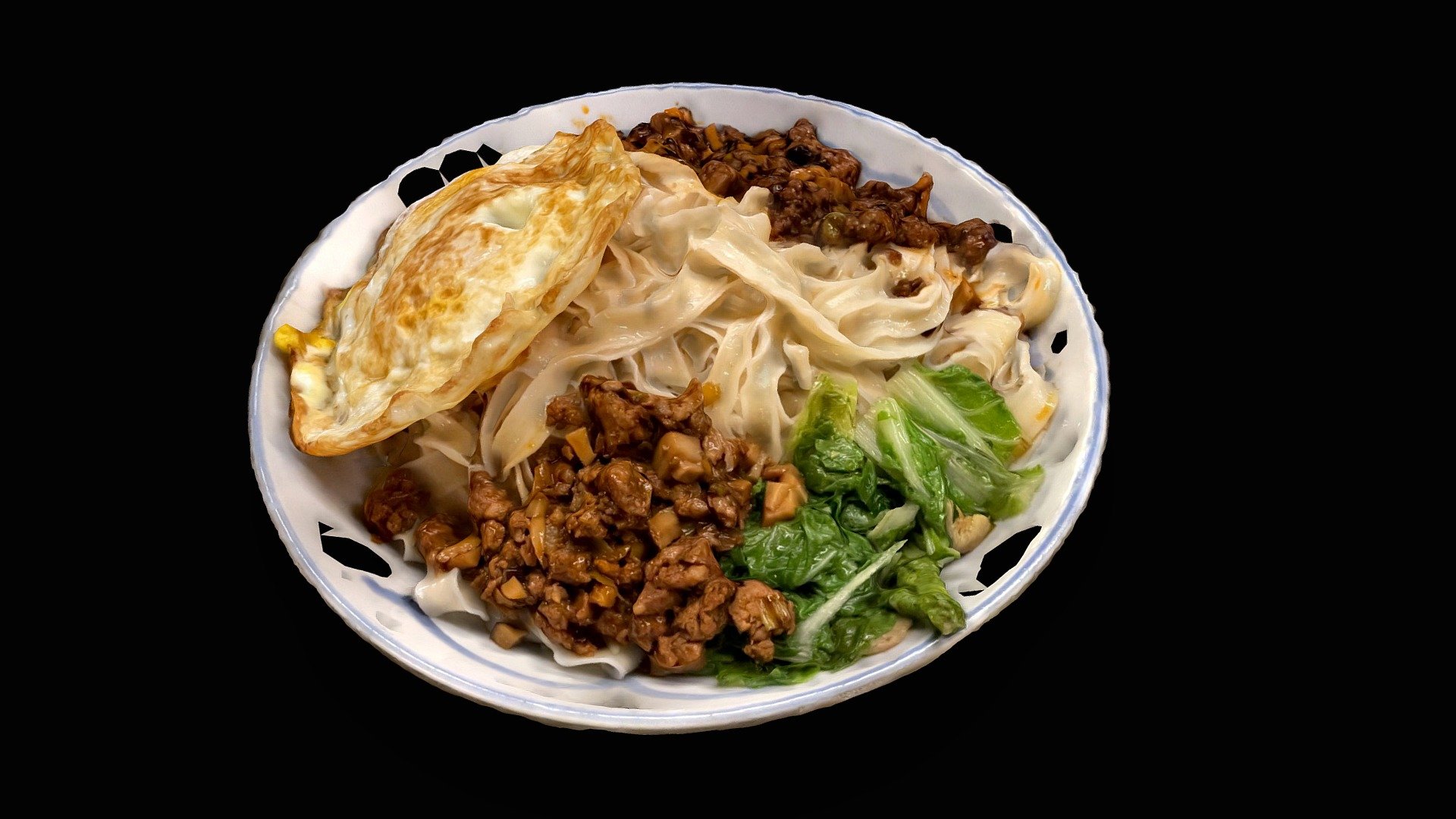 Noodles with Soybean Paste (Scaniverse LIDAR)