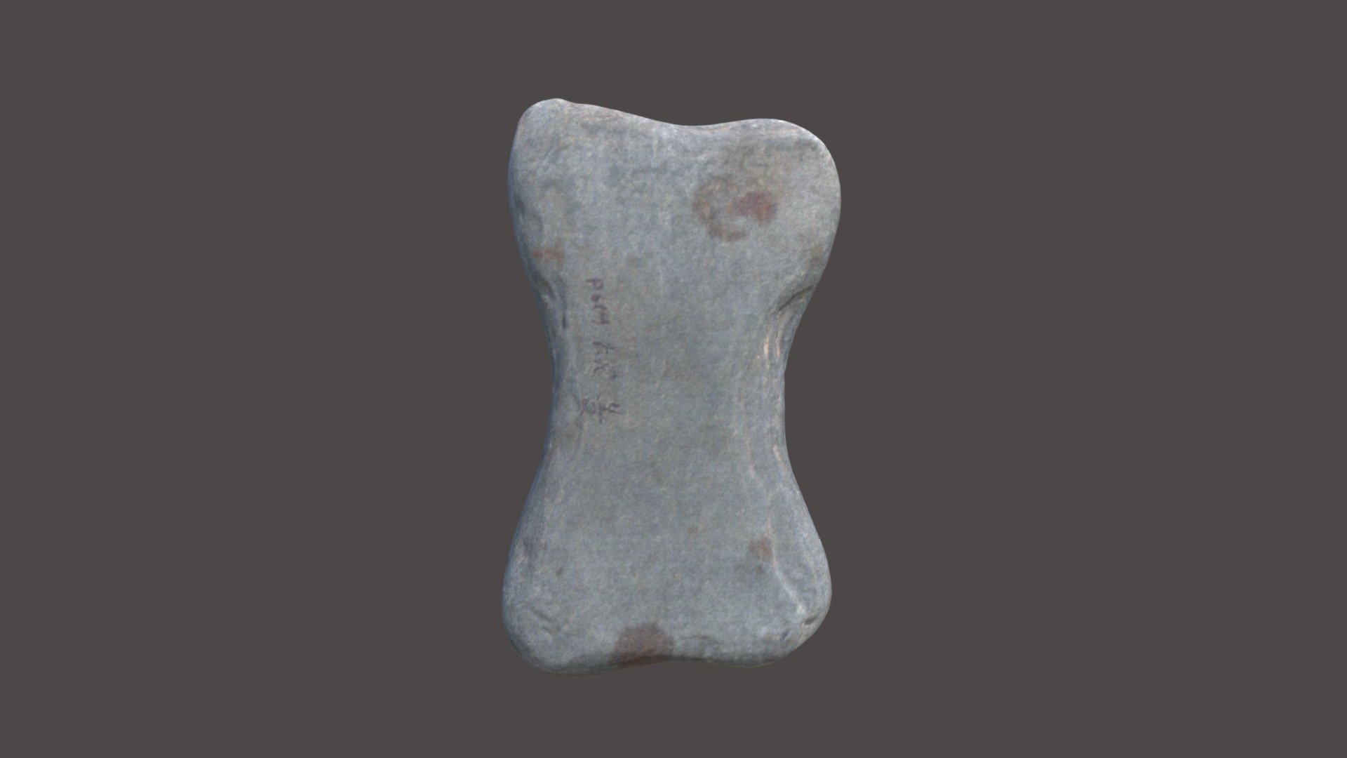 FR039, Middle Woodland, biconcave gorget preform