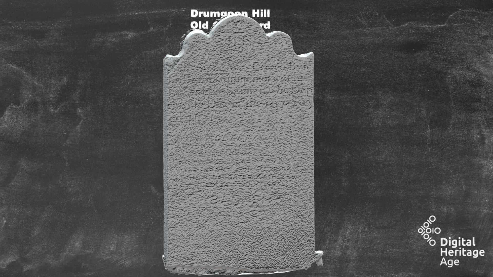 Drumgoon Hill - Old Graveyard Headstone 451