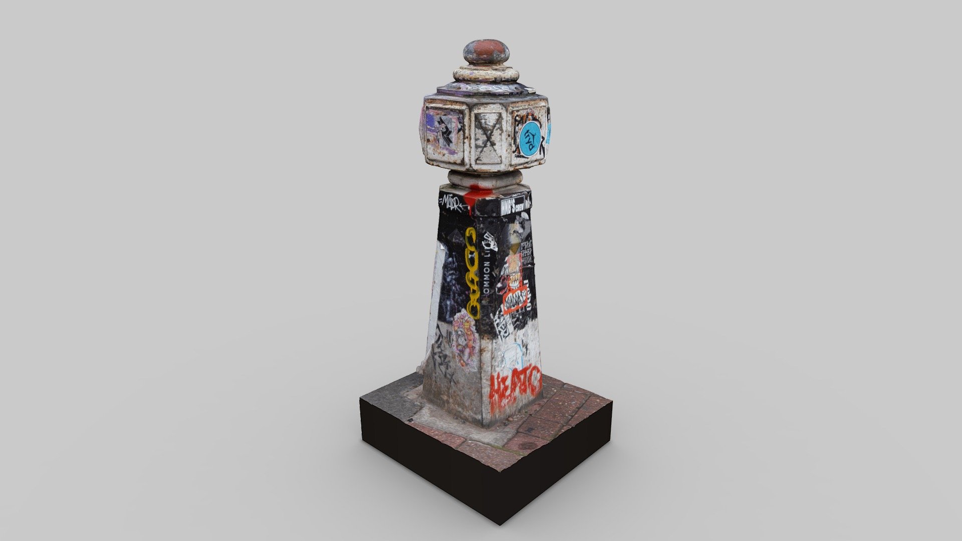 Brick Lane Bollard