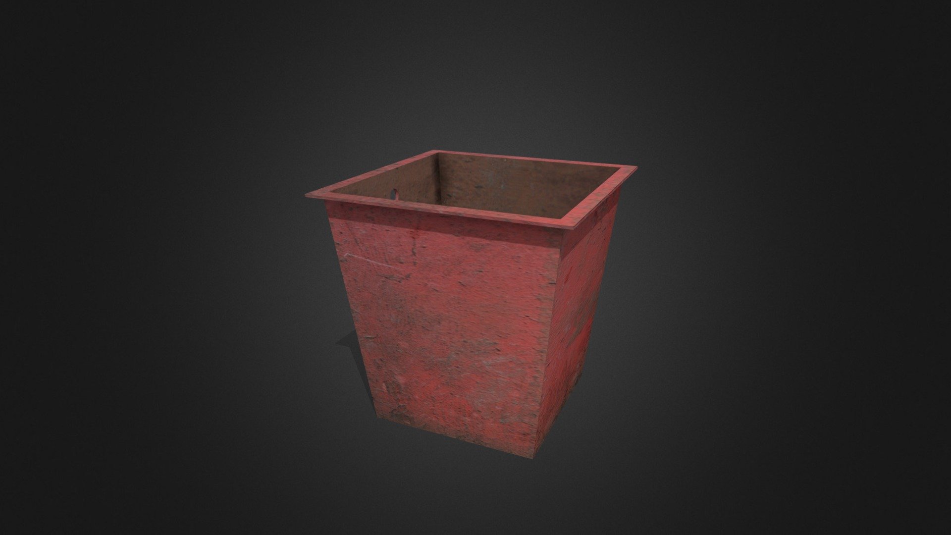 Old Soviet Trash Can