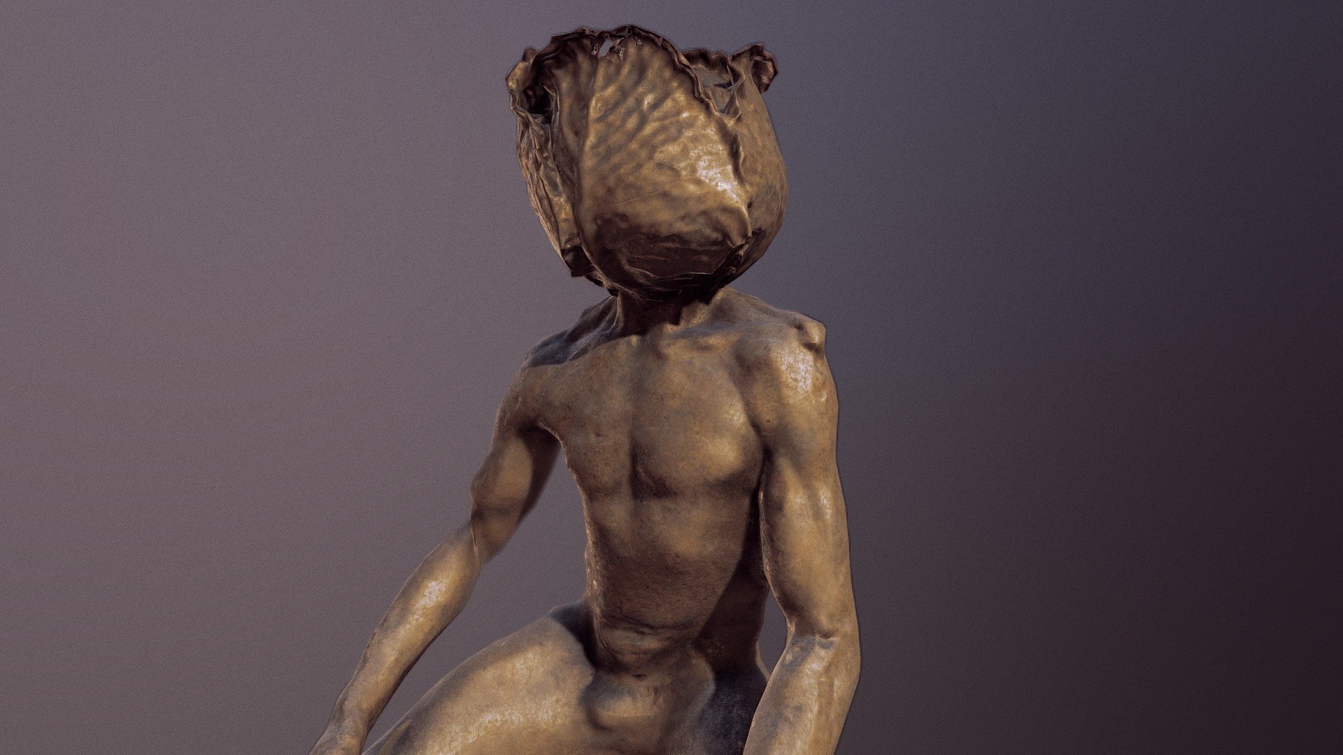 WIP - L'homme à tête de chou