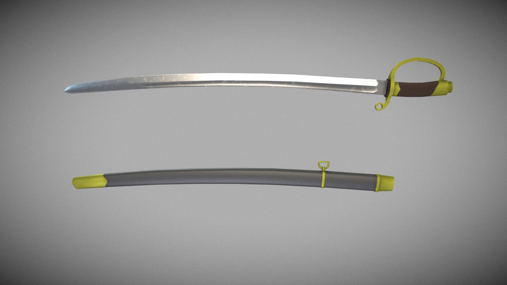 Russian soldier Shashka saber sample 1881