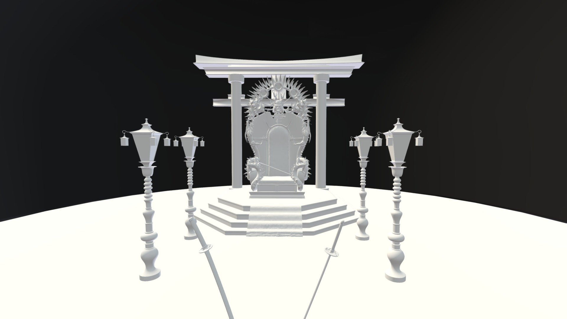 Throne-room-3d-model