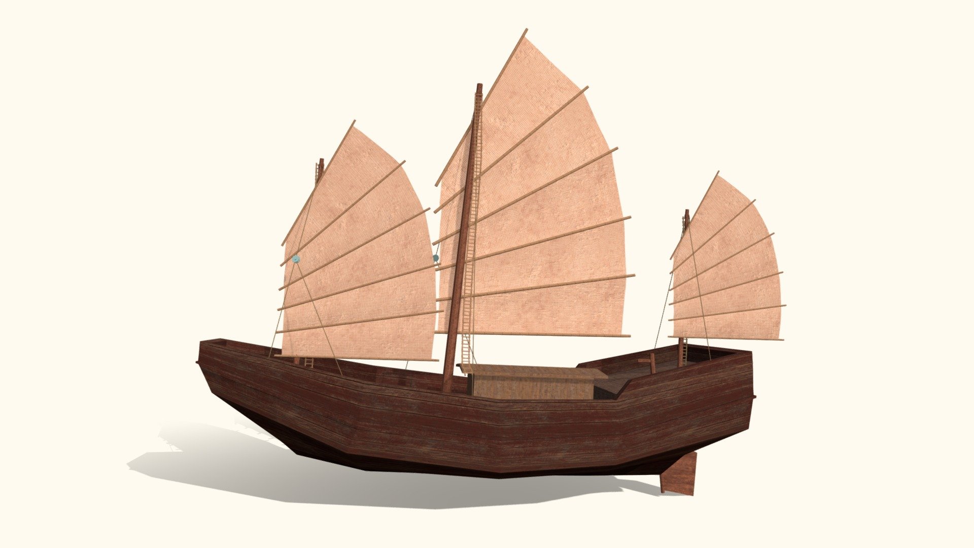 Chinese Junk Ship