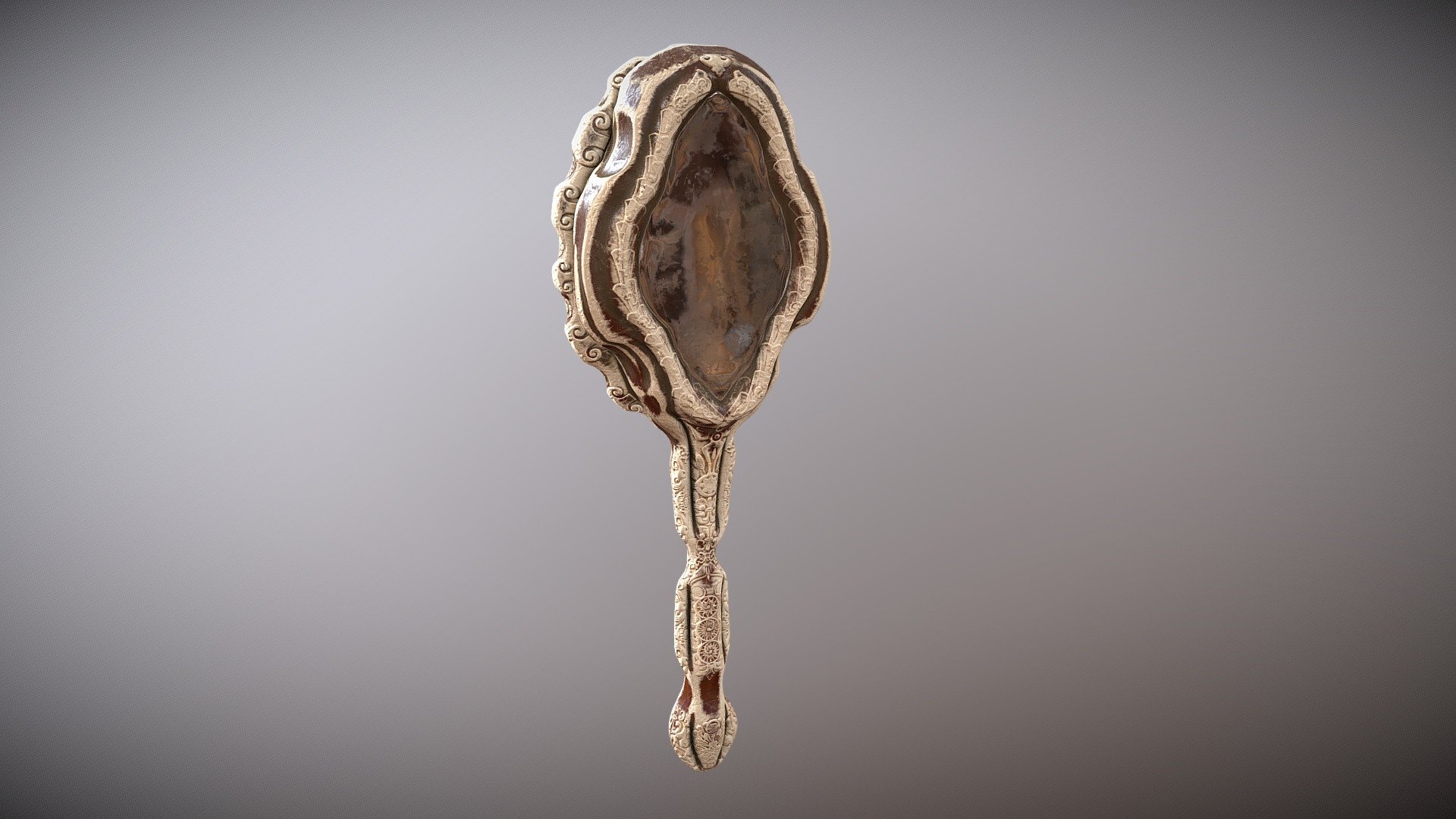 Aristocratic Hand Mirror