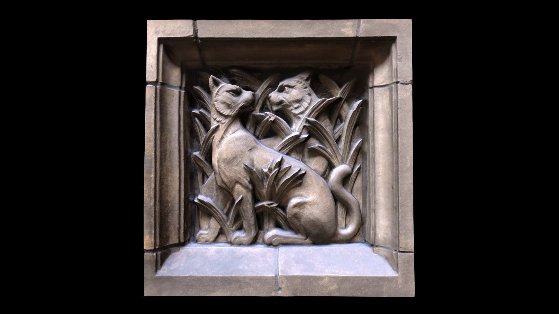 Detail, Hintze Hall (Cats)