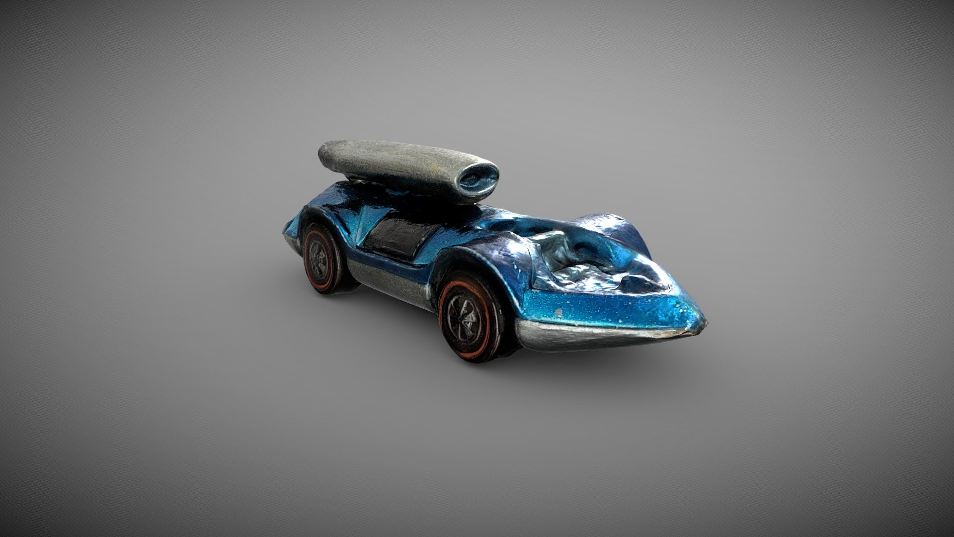 Hot Wheels Rocket-Bye-Baby 1970 Redline Scan