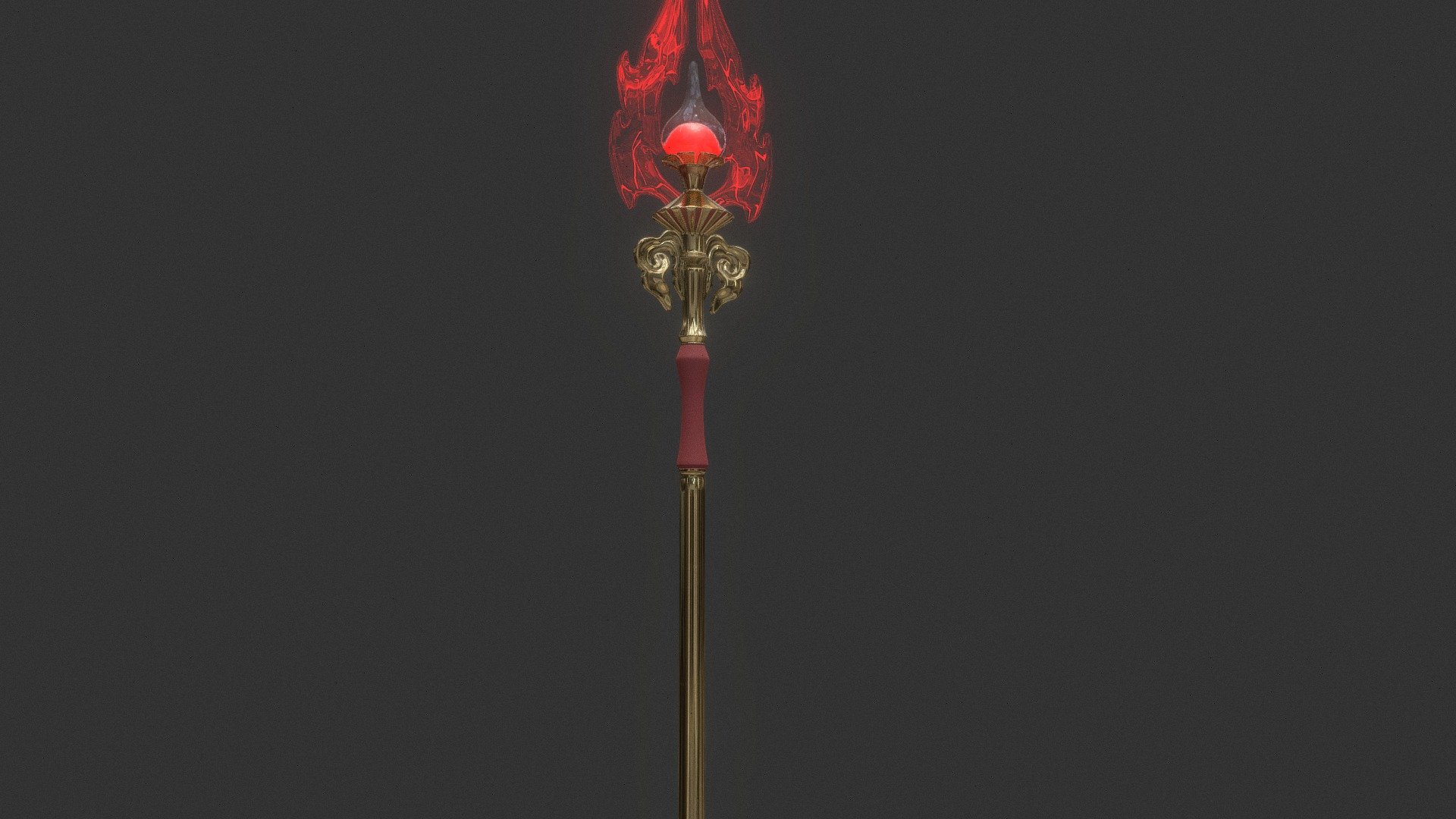 Red Gem Staff