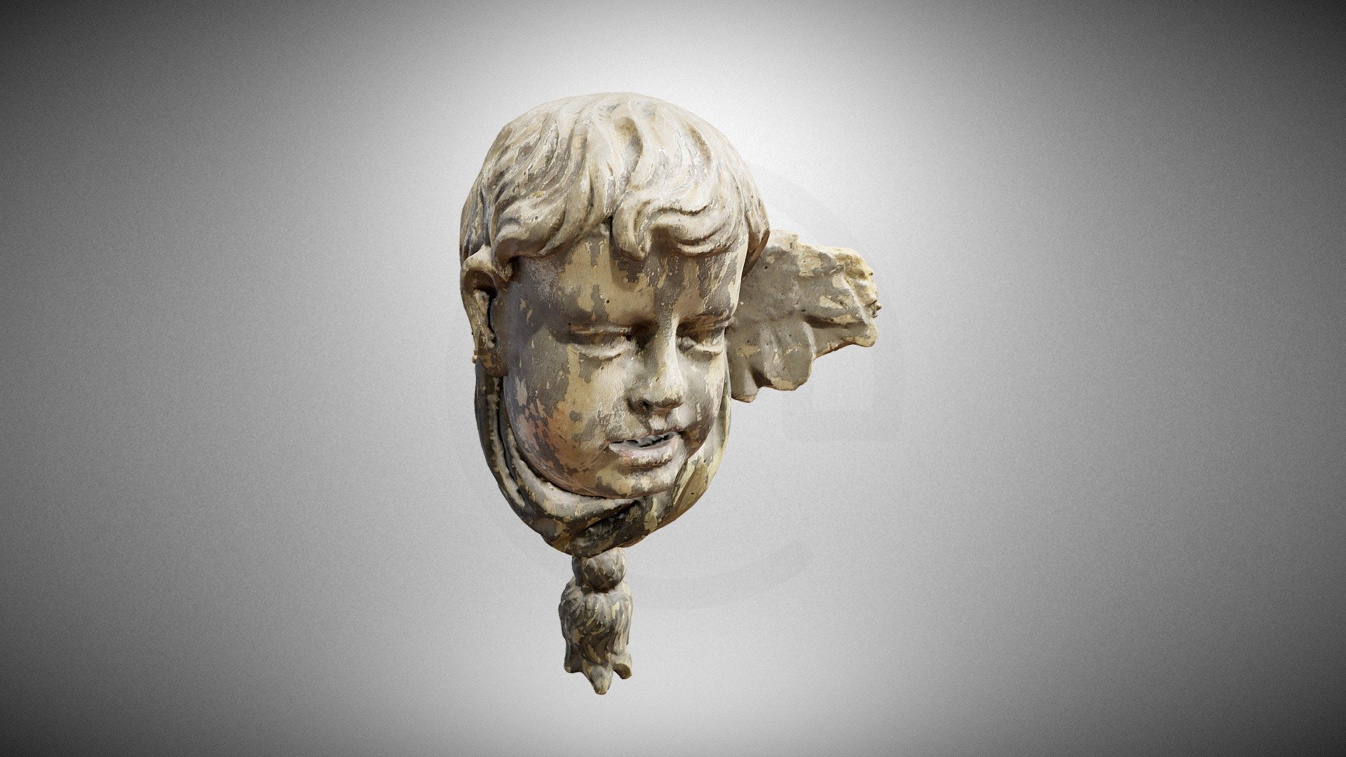 Putto head