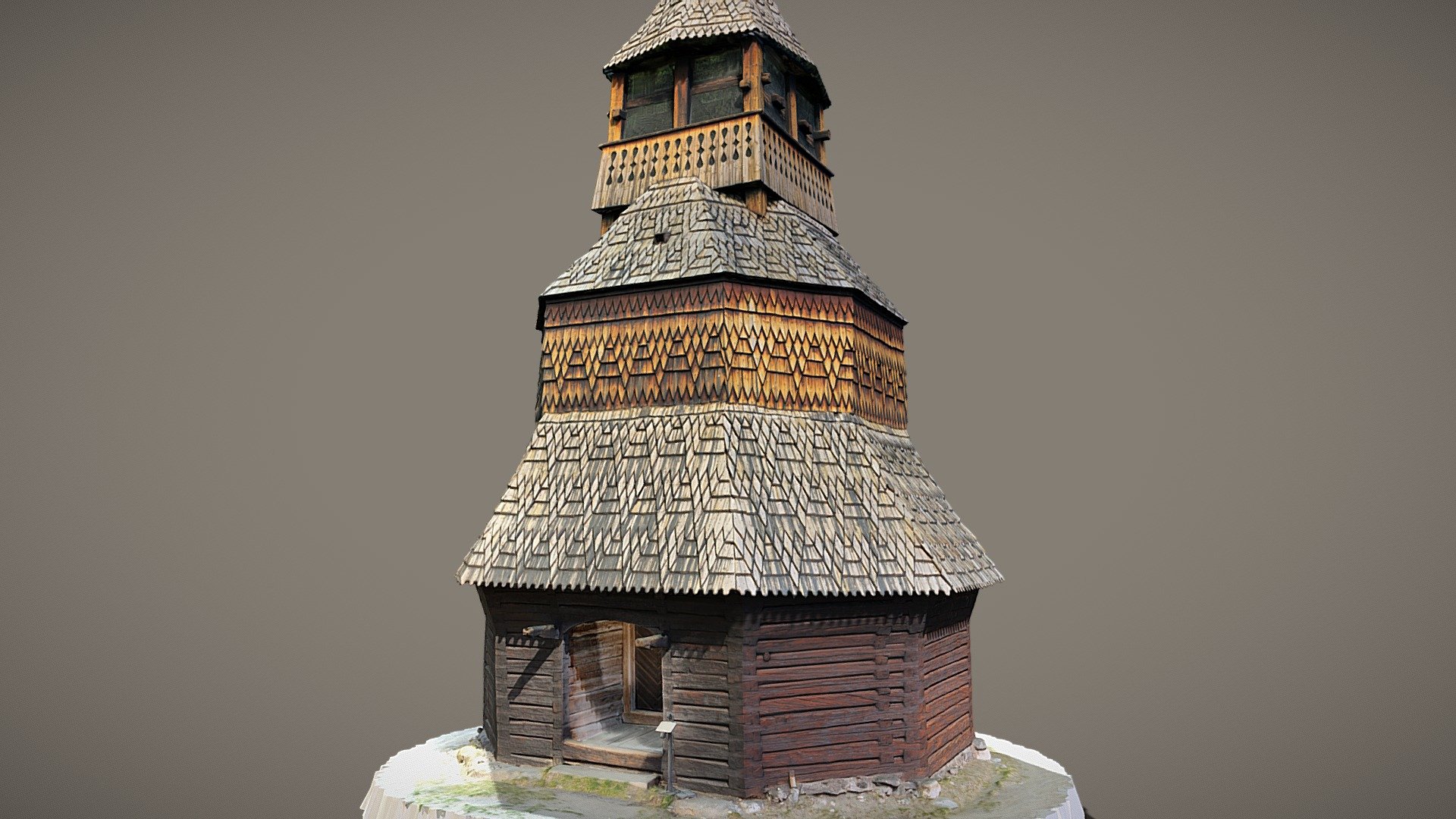 Wooden belltower
