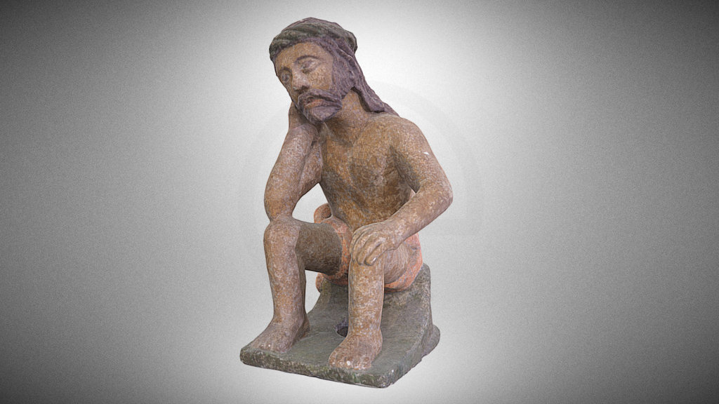 Sculpture “Pensive Christ”